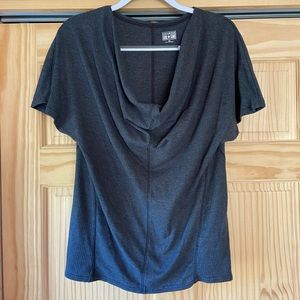 SOLD Converse One Star Cowl Neck Top